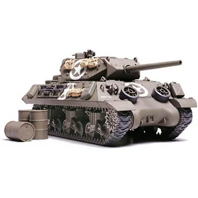 TAMIYA 32519 US Tank Destroyer M10 Mid Production 1:48 Military Model Kit • £24.49