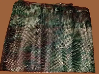 NEW MILITARY ISSUE WOODLAND CAMOUFLAGE MESH NETTING 5ft X 8ft • $15.85