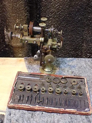 Antique Watchmakers Rounding/Topping Tool With Cutters Neat Old Tool • $875