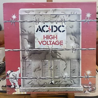 AC/DC High Voltage ORIGINAL 1983 Red Albert VINYL LP RECORD ALBUM • $200