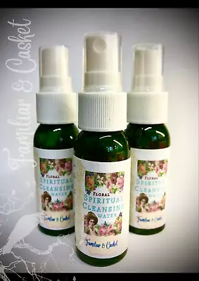 Spiritual Cleansing Spray 30ml Smudge Smoke Free Room Protection Self Love Spell • £6.50