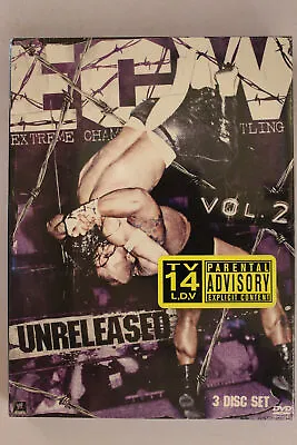 DVD: WWE: ECW Unreleased Vol. 2 (3-Discs) Cactus Jack Chris Jericho WRESTLING • $12.98