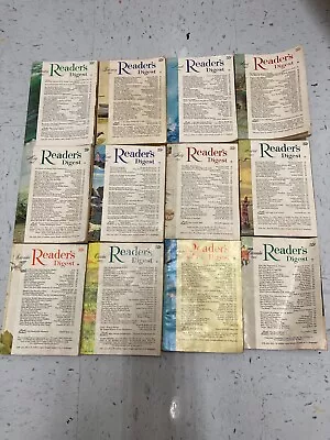 1965 Reader's Digest- Complete Year Set Including January 1965 Oak Island Issue • $50