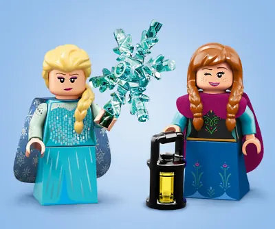 NEW LEGO ANNA & ELSA DISNEY SERIES 2 Minifig Lot Minifigure Set 71024 Frozen • $14.99