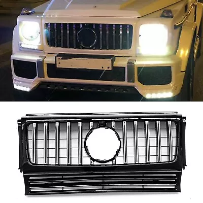 1x Car Front Bumper Grille GT For Benz G Class W463 G500 G65 G55 AMG 1990-2018 • $155.30