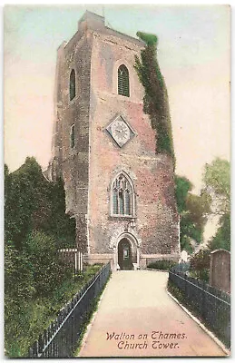 Walton On Thames Surrey Church Tower - 1905 Frith Postcard R31 • £3.45