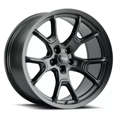 20  Voxx Replica 50ANN Matte Black  Wheel 20x10.5 5x115 9mm Rim • $286