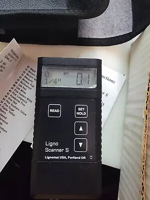 Lignomat S Ligno Scanner S Moisture Meter • $250