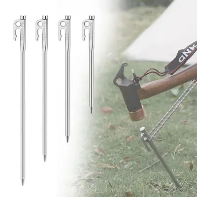 Premium Quality Stainless Steel Canopy Nails Naturehike Camping Accessories • £13.64