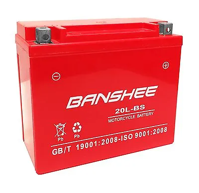 Motorcycle Battery YTX20L-BS For Honda Wing 1800cc GL1800 Gold 4 YEAR WARRANTY • $72.09