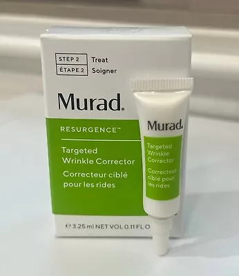 Murad Resurgence Targeted Wrinkle Corrector Sample 3.25ml/0.11 FL OZ W/ Box • $9.95