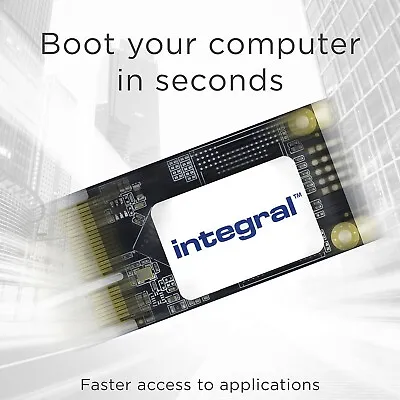 Integral 512GB MSATA SSD Solid State Drive | Laptop | Mini PC CHEAPEST MSATA • £39.99