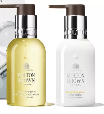 £14.99 • Buy Molton Brown Orange & Bergamot Hand Wash & Lotion Set 100ml