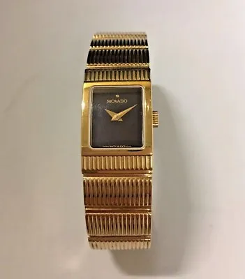 Movado 88 A1 1401 Concerto Gold Tone • $795