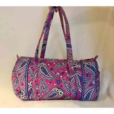 Vera Bradley Weekend/Gym Bag In Boysenberry Pattern • $54.99