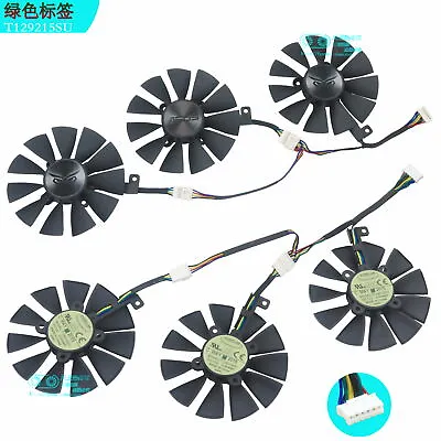 3Pcs/lot T129215SU ASUS STRIX GTX980Ti R9 390  Video Card Cooling Fan • $55.43