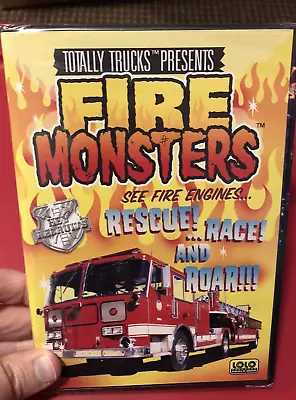 Totally Trucks Presents Fire Monsters Rescue Race & Roar 2011 DVD Brand New • $4