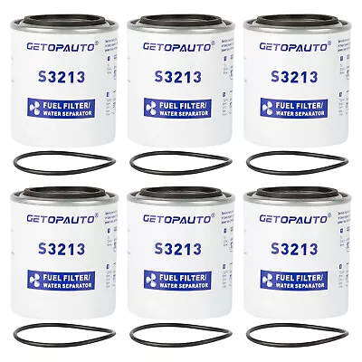 6x Fuel Filter Water Separator Fits For Marine Outboard Motor Mercury Boat S3213 • $75.59