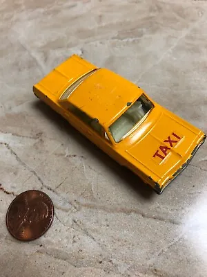 Matchbox Lesney #20 RARE Chevy Impala Taxi Cab Vintage Toy Car • $35