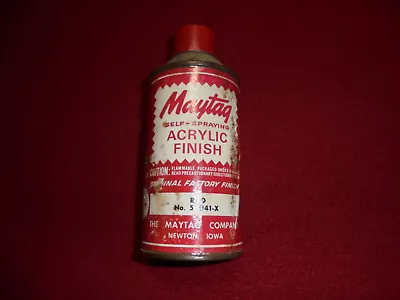 RARE Maytag Touch Up Lacquer 12oz Spray Paint Can Hit Miss Gas Engine Washer • $77.99