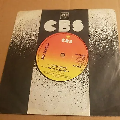 $4.19 • Buy (V955) Boz Scaggs, Hollywood / We're Waiting - 1977 - 7 Inch Vinyl A2/B2