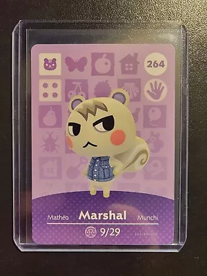 #264 Marshal Animal Crossing Amiibo Card Authentic Never Scanned! • $24.45