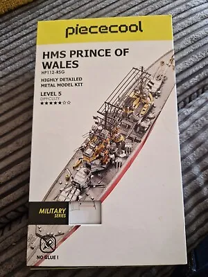 £25 • Buy Piececool HMS Prince Of Wales Model HP112-RSG  No Glue