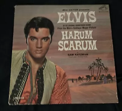 ELVIS PRESLEY - Harum Scarum - 1965 RCA Mono Vinyl LP - VG++ LPM 3468 • $15