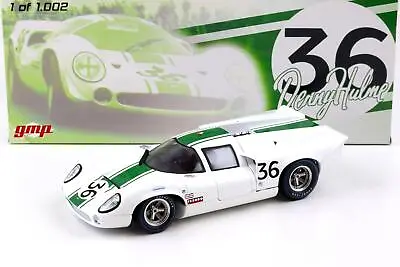 1:18 GMP Lola T70C Denny Hulme #36 White/Green Stripe G1801512 • $231.09