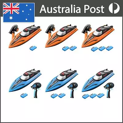 2.4GHz Fast RC Boats Dual Motors Racing Boat Model High-Speed For Adults And Kid • $70.39