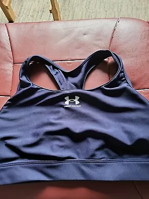 Under Armour Size XL Extra Large Blue Sports Bra (324/82) • £12