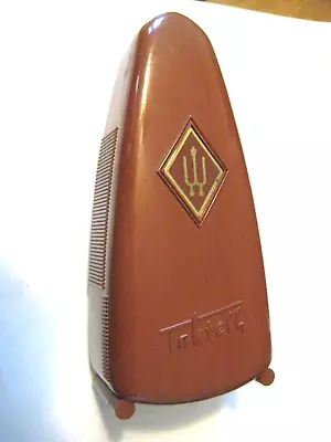 Vintage Wittner Metronome Taktell Piccolo Brown Made In W. Germany • $14.99