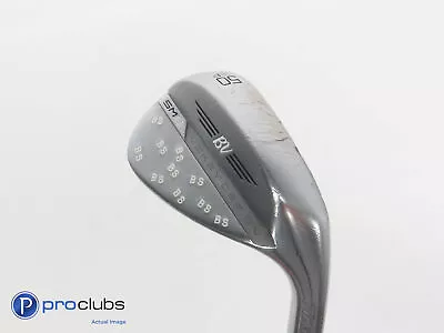 Titleist Vokey SM8 Chrome 50*(8*) Wedge F-Grind - SteelFiber I95 Stiff - 374518 • $63.99