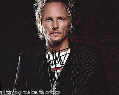 Guns N' Roses Drummer Matt Sorum Hand Signed 8x10 Photo A W/coa Velvet Revolver • $40.99