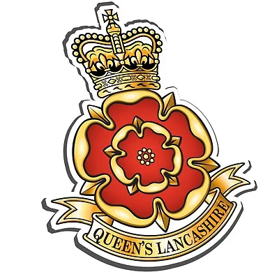 The Queen's Lancashire Regiment Sticker - British Army - Qlr • £2.49