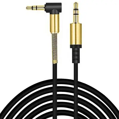 Audio Aux Cable 3.5mm Male Auxiliary Lead IPhone Galaxy MP3 Car 1M 2M 3M   • £5.49