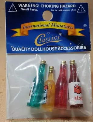 Assorted Bottles For Miniature Dollhouse Or Roombox • $3