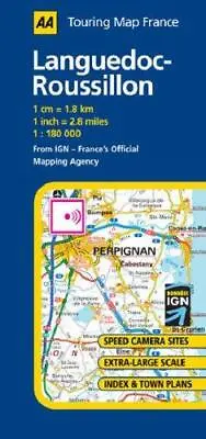 Languedoc-Roussillon: No. 10 (AA Road Map France Series) • £2.92