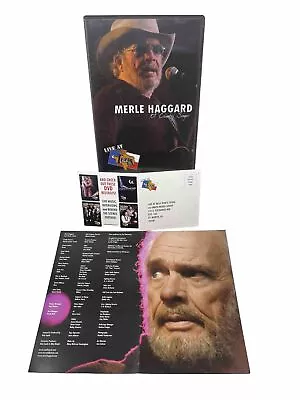 Merle Haggard - Live At Billy Bobs : Ol Country Singer (DVD 2004) 6029-2  OOP • $22.99