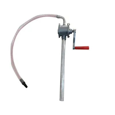 Rotary Barrel Pump Hand Crank Pump Manual Oil Fuel Transfer Pump For Diesel Oil • $29.99