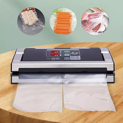 $185.01 • Buy Commercial Vacuum Sealer Packing Sealing Machine Food 110V 250W W/Vacuum Bags
