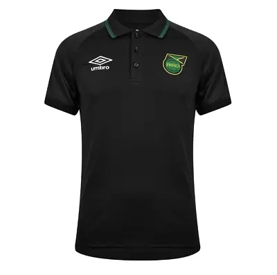 Genuine Umbro Men's Jamaica Football Federation Polo Shirt • £24.99