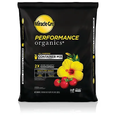 Miracle-Gro Performance Organics All Purpose Container Mix 1 Cu. Ft. • $24.13