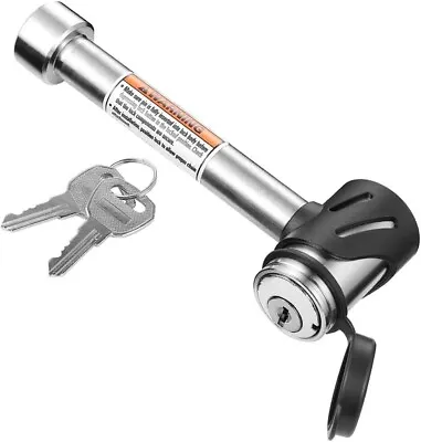 5/8  HITCH PIN LOCK FOR TRUCK TRAILER TOW Class III IV RECEIVER Stainless Steel • $18.99
