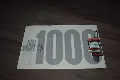 Vintage NSU-Prinz 1000 Sales Brochure • $5