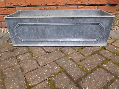 Large Vintage Solid Lead Planter Pot • £599