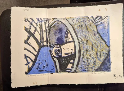 $30 • Buy Bioware's Mass Effect Tali Zorah..tali Vas Normandy Lithograph By Karissa Rivera