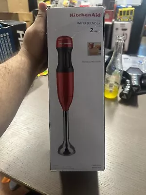 Kitchenaid 2-Speed Immersion Hand Blender Empire Red KHB1231ER • $42