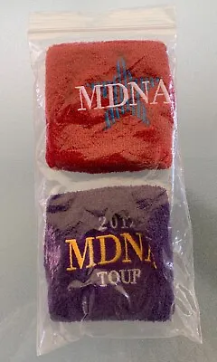 Madonna Mdna Tour Set Of 2 Wrist Sweat Bands New • $55