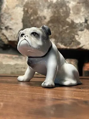 Vintage Stamped Staffordshire Porcelain Miniature Dog Collectible Gift • $65